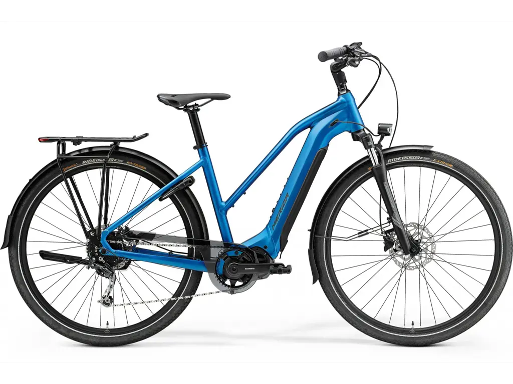 Merida eSPRESSO Sport 400 E-Bike dame blå/sort