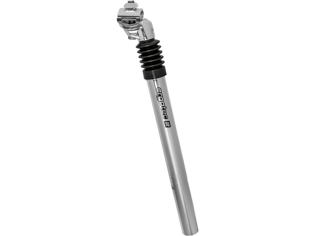 Ergotec SP-3.0 Suspension sadelpind ø25,4mm 350mm lang - Safety level 2 - Sølv