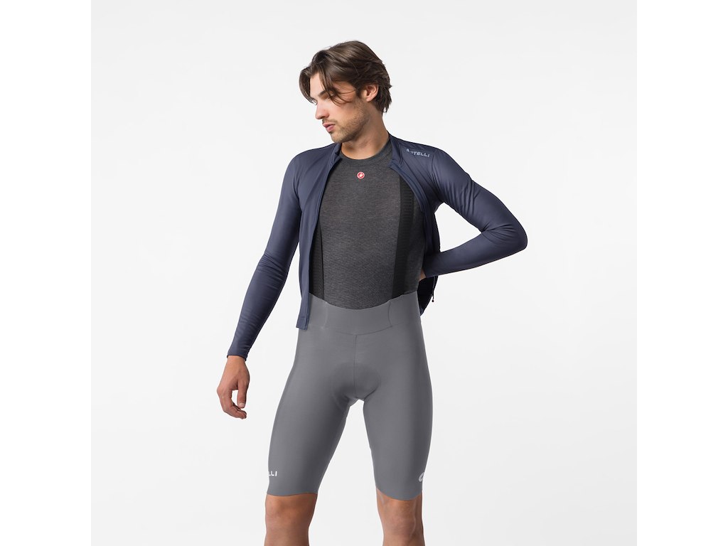 Castelli Espresso 2 Thermal Bibshorts - Cykelshorts m/pude - Herre - Smoky Gray - Str. XS