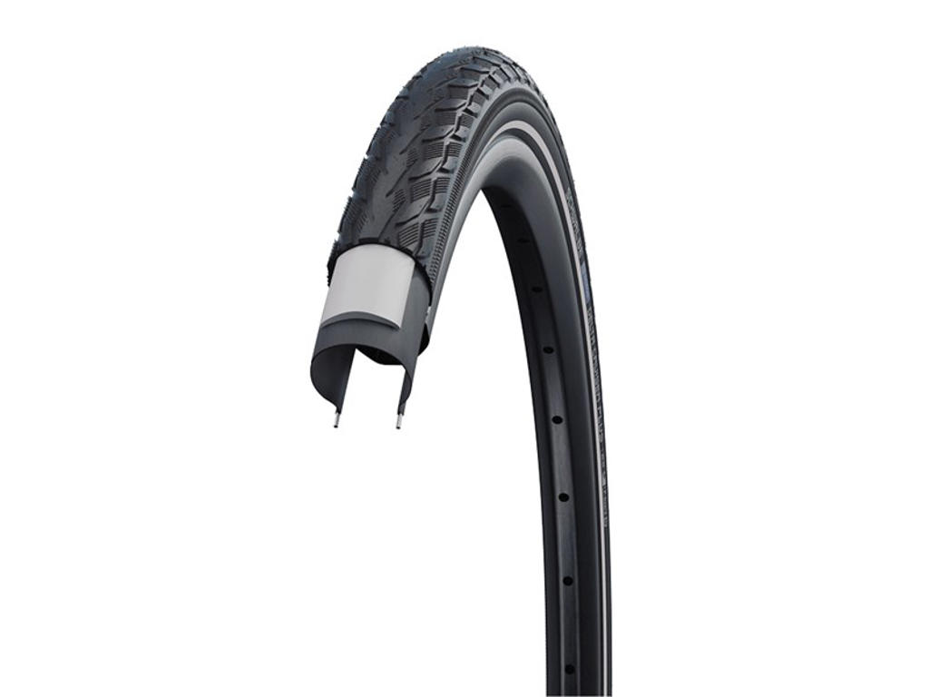 Schwalbe Delta Cruiser Plus PunctureGuard 28x1,75 refleks sort