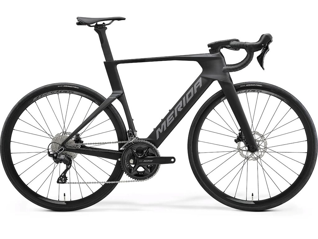 Merida Reacto 4000 racercykel carbon silk black/gunmetal grey