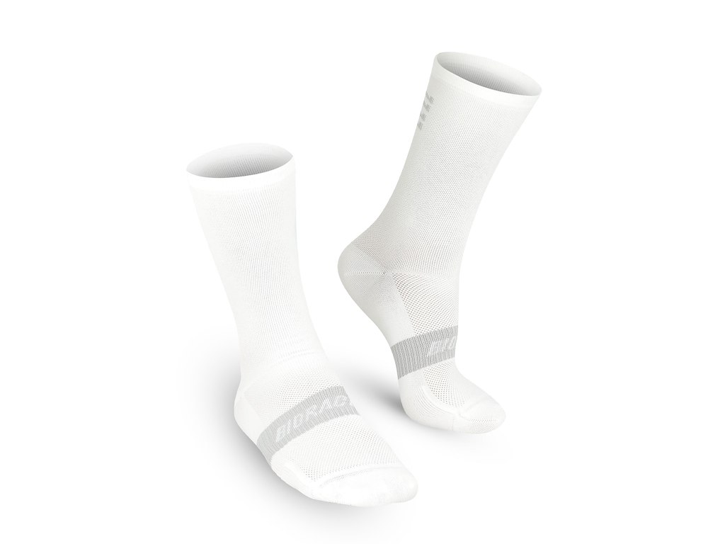 Bioracer Classic Socks - Cykelstrømper - Hvid - S