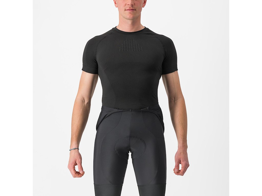 Castelli Core Seamless Baselayer SS - Svedundertrøje - Korte ærmer - Sort - Str. S/M