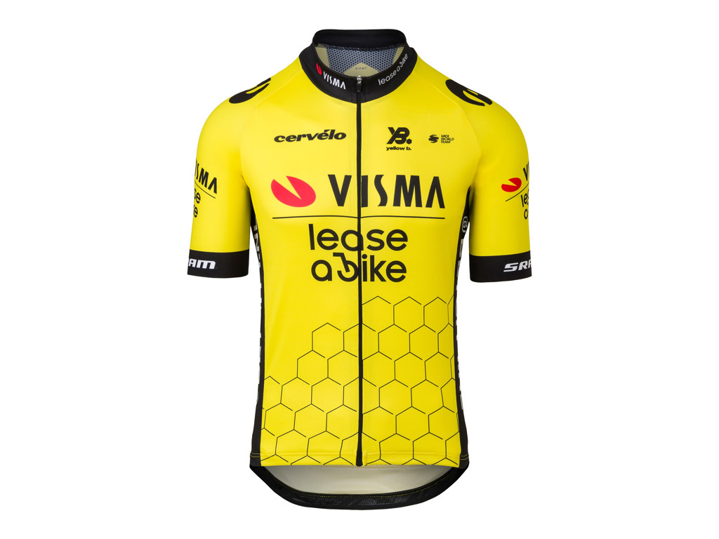 Team Visma | Lease a Bike - Cykeltrøje - Korte ærmer - Dame - Visma Lease a Bike - M