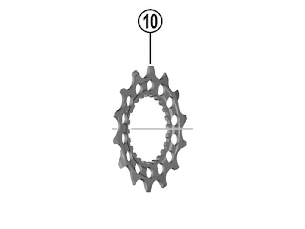 Shimano XTR M9200 Klinge 14 tands til 12 gears kassette
