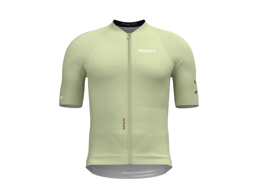 Bioracer Icon Impulse Jersey - Cykeltrøje - Korte Ærmer - Herre - Pistachio Milk - 2XL