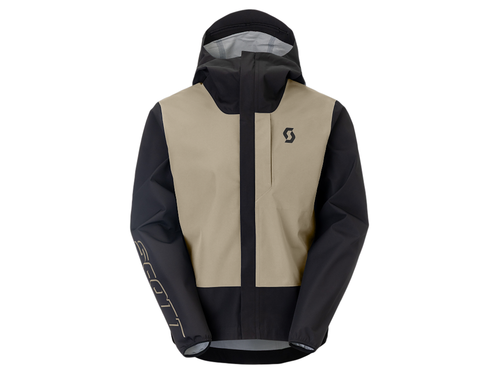 SCOTT Vertic 2.5L Waterproof Jacket - Cykeljakke - Herre - Sort/Portobello Beige - Str. S