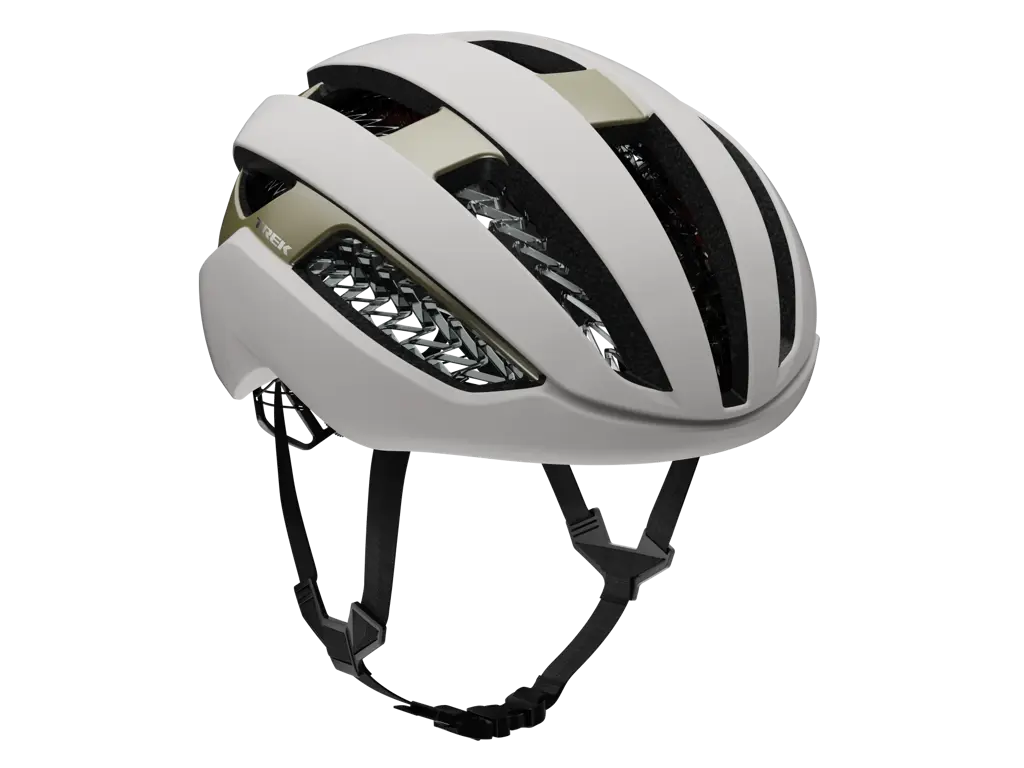 Trek Circuit WaveCel hjelm - Crystal White/Supernova - LARGE (58 - 63 cm) - Cykeltilbehør