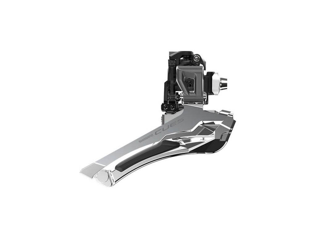 Shimano Cues forskifter road - til 2 x 9 eller 10 gear - med klampe 28,6-34,9mm - FD-U6030-B