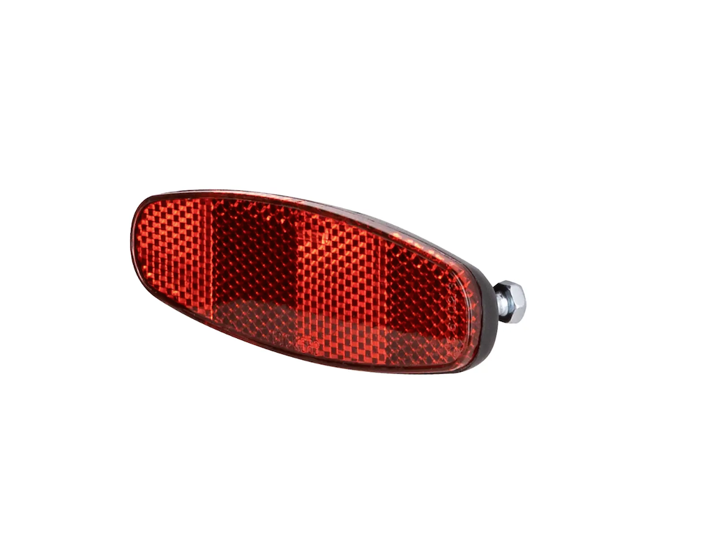 FORCE Refleks til bagagebære - 105 x 31 mm - Rød