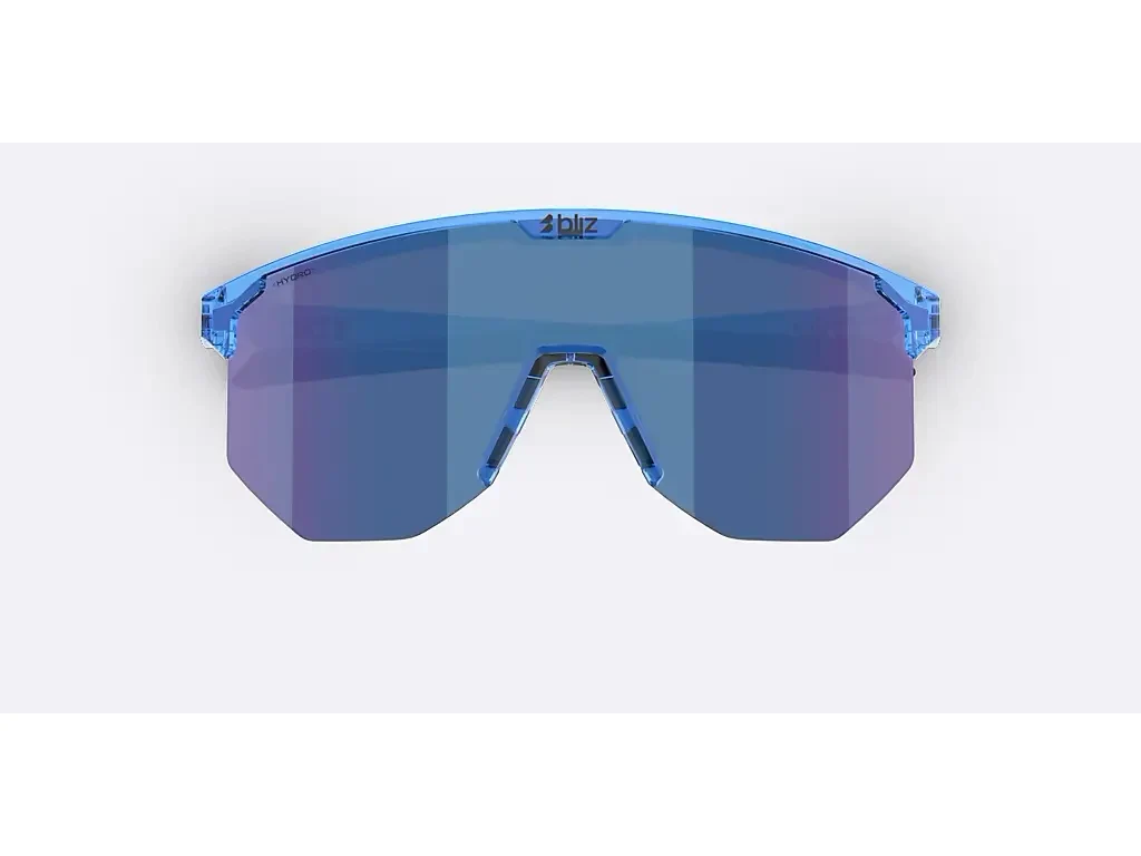 Bliz Hero XXL - Cykelbriller - Transparent Blue/Smoke/Blue Multi