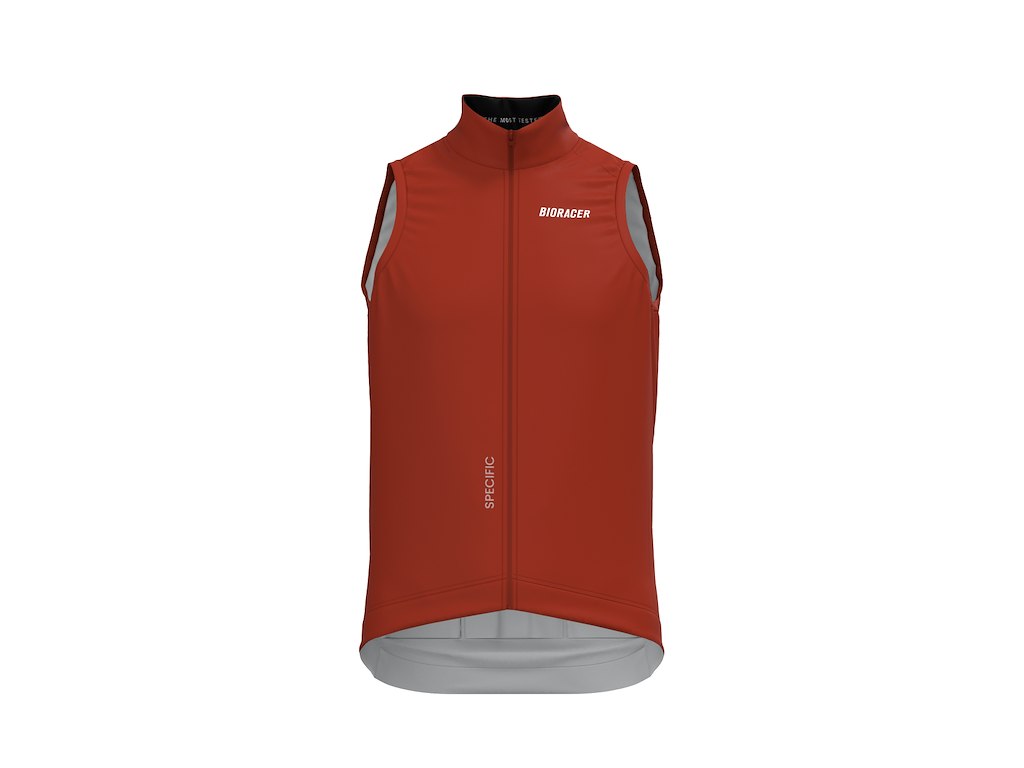 Bioracer Icon Gilet - Cykelvest - Herre - Terra Cotta - S