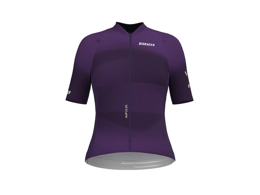 Bioracer Icon Jersey - Cykeltrøje - Korte Ærmer - Dame - Dark Violet - L