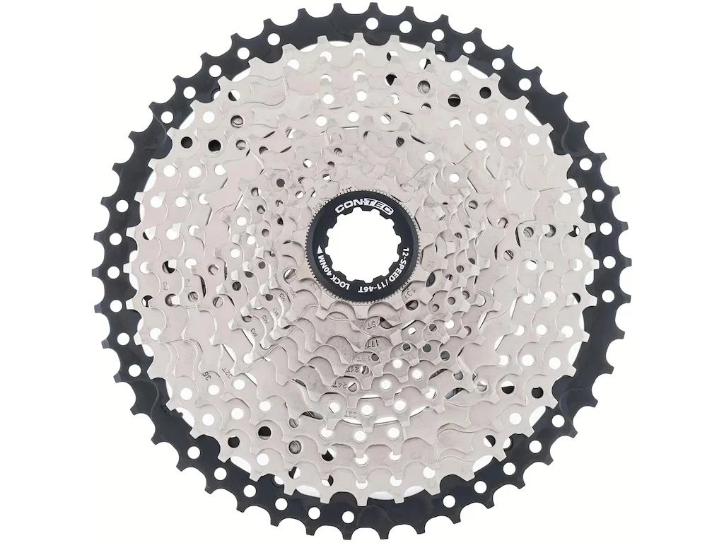 CONTEC Grad - Kassette - 11-50 - 12-Speed - Shimano HG-M - Sølv/Sort