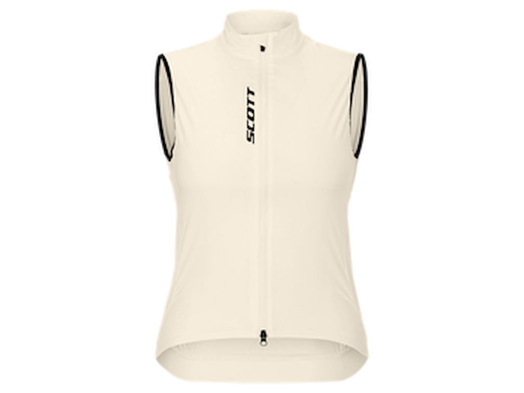 SCOTT Pro Windbreaker Vest - Cykelvest - Dame - Hvid - Str. XS