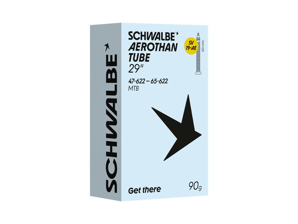 Schwalbe Aerothan slange 28" (47/65-622) med 60mm lang SV ventil - SV19-AE