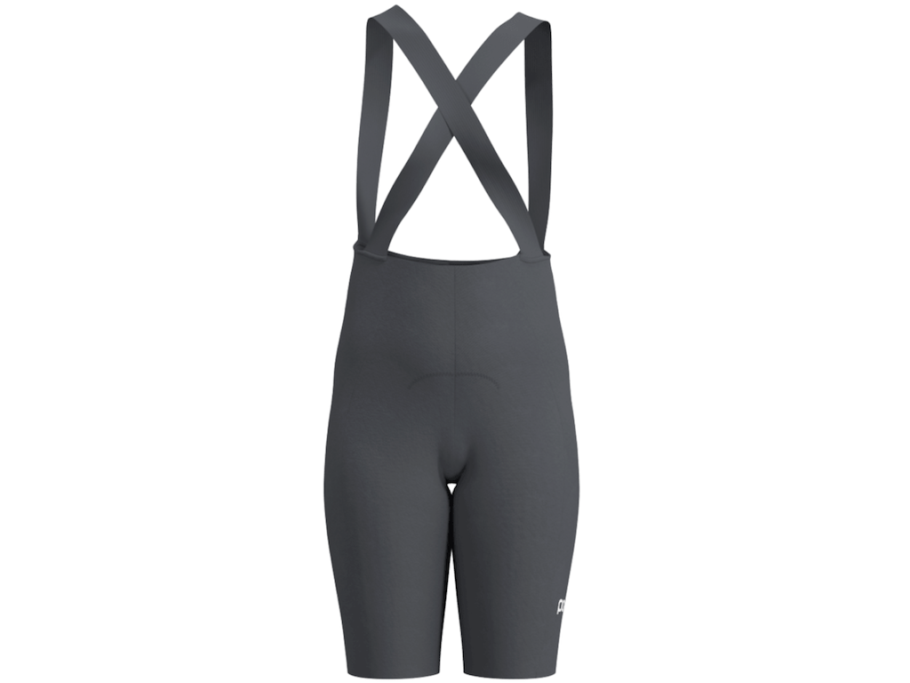 POC Raceday Bib Shorts - Cykelshorts m/pude - Dame - Sylvanite Grey - Str. L