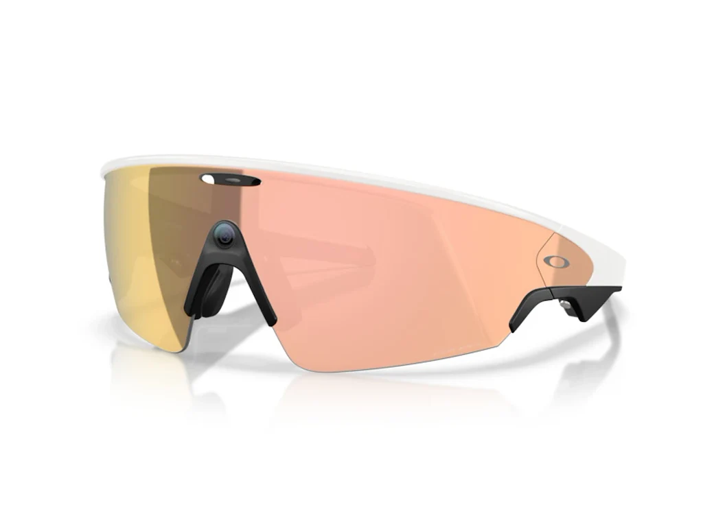 Oakley Meta Vanguard - Cykelbriller - PRIZM Rose Gold/White