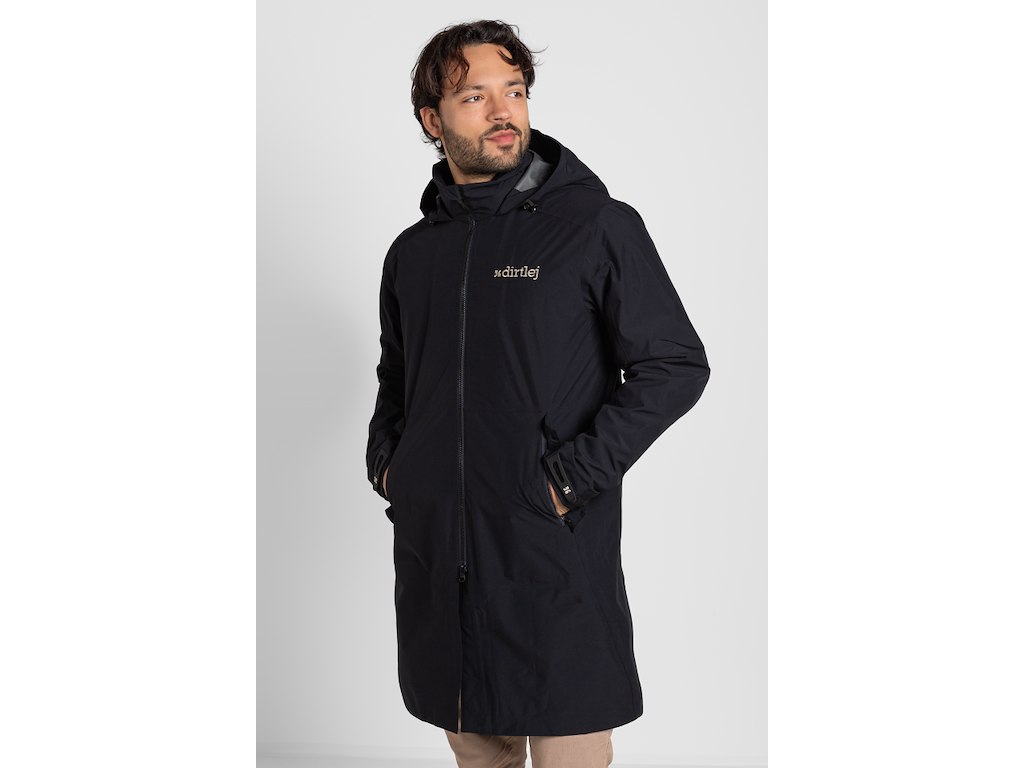 Dirtlej Weathershield Rain Coat - Jakke - Unisex - Sort - Str. S
