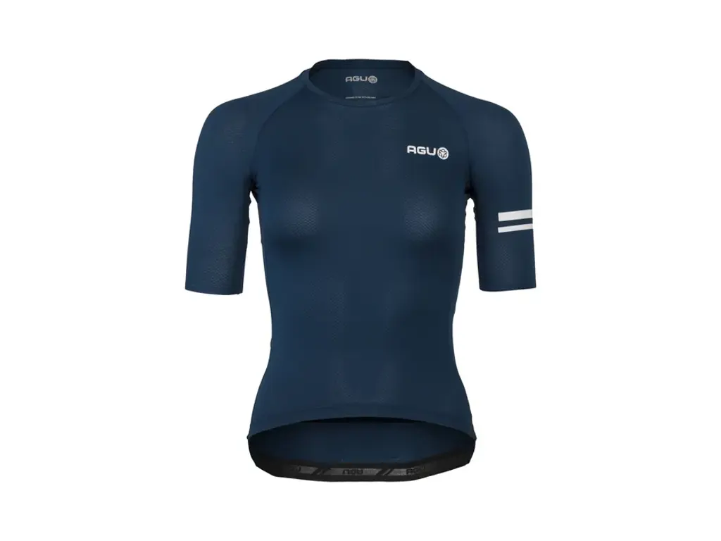 AGU Circular Breakaway - Cykeltrøje - Korte ærmer - Dame - Denim Blue - M