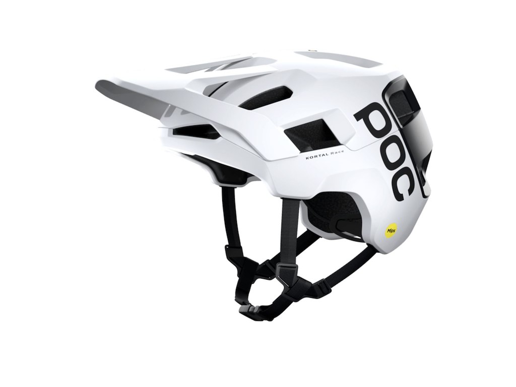 POC Kortal Race MIPS - Cykelhjelm - Hydrogen White/Uranium Black Matt - Str. M-L/55-58