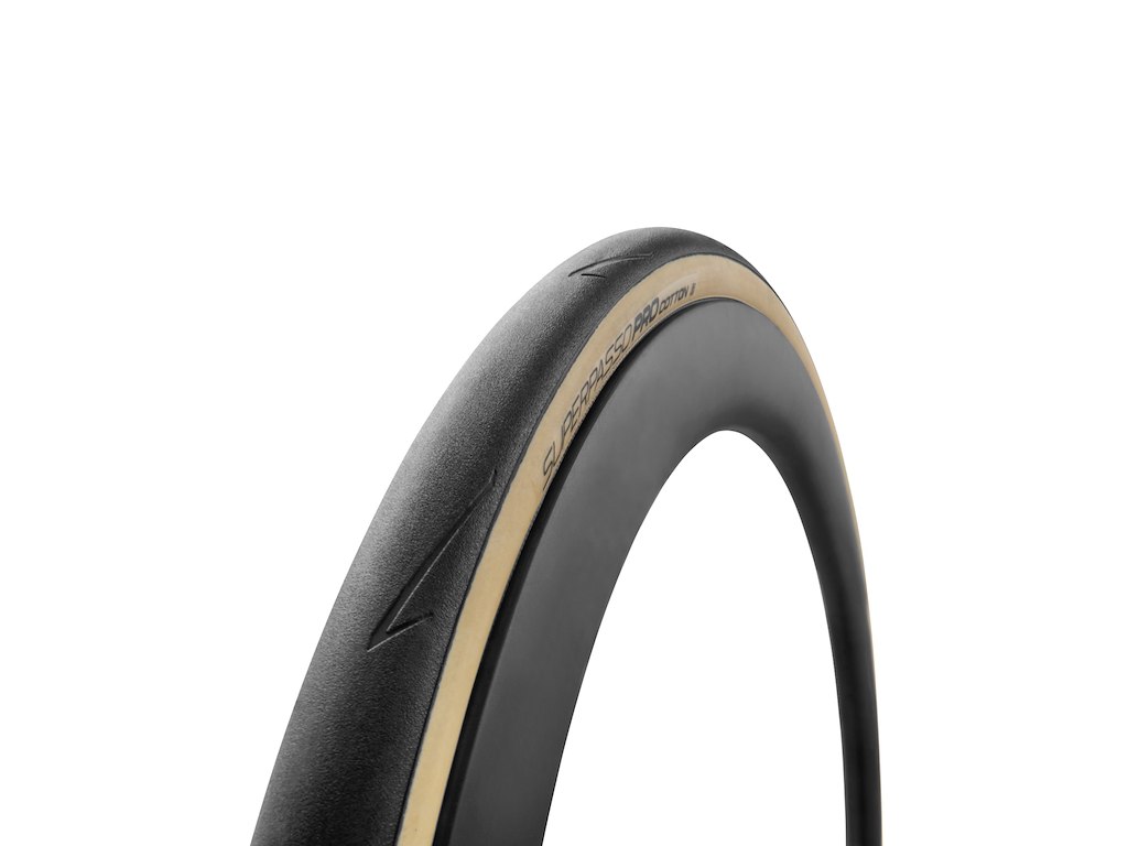 Vredestein Superpasso Pro Cotton Tube foldedæk Road 700 x 30c sort/transparent