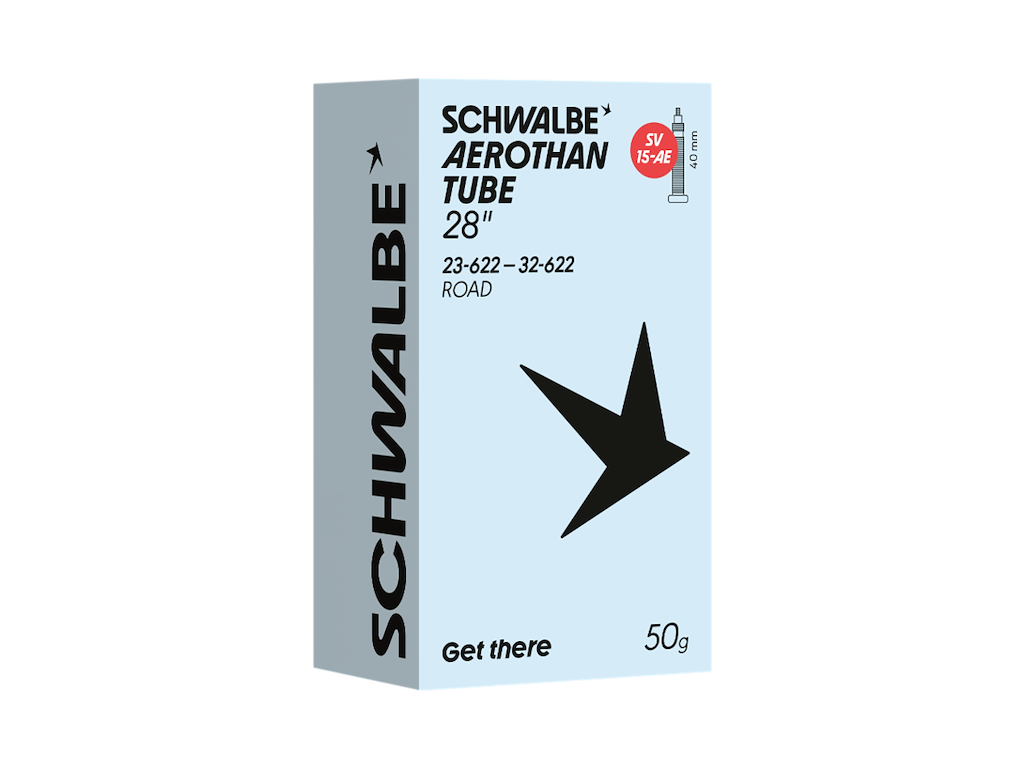 Schwalbe Aerothan slange 28" (23/32-622/630) med 40mm lang SV ventil - SV15-AE