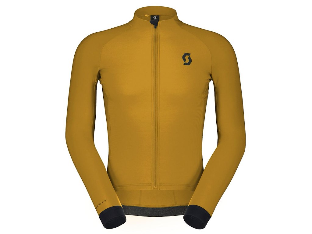 SCOTT RC Pro Warm LS Jersey - Cykeltrøje - Herre - Bread Brown - XL