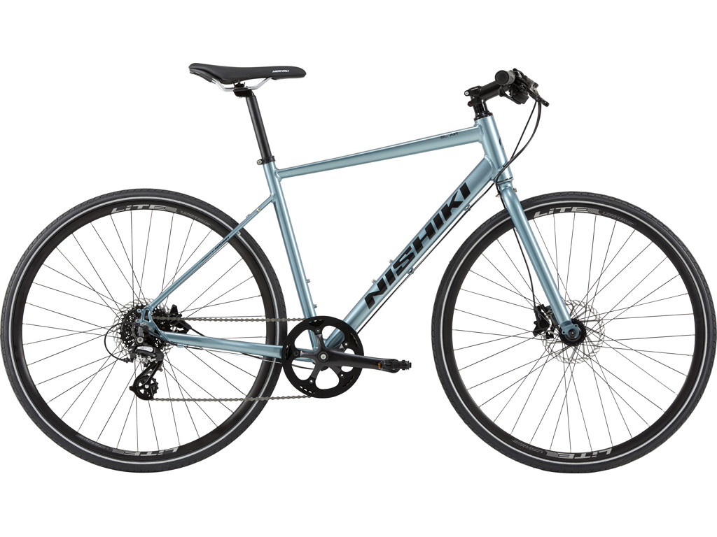 Nishiki SL Air Citybike 8 gear Shimano Altus skivebremser grøn herre