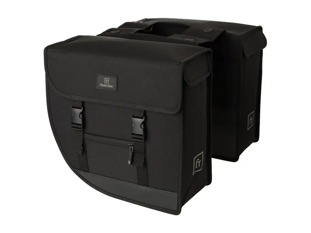 FastRider Bodyl Hybrid double cykeltasker 26L sort