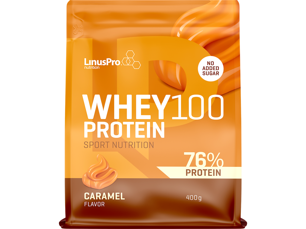LinusPro Whey100 - Karamel - 400g