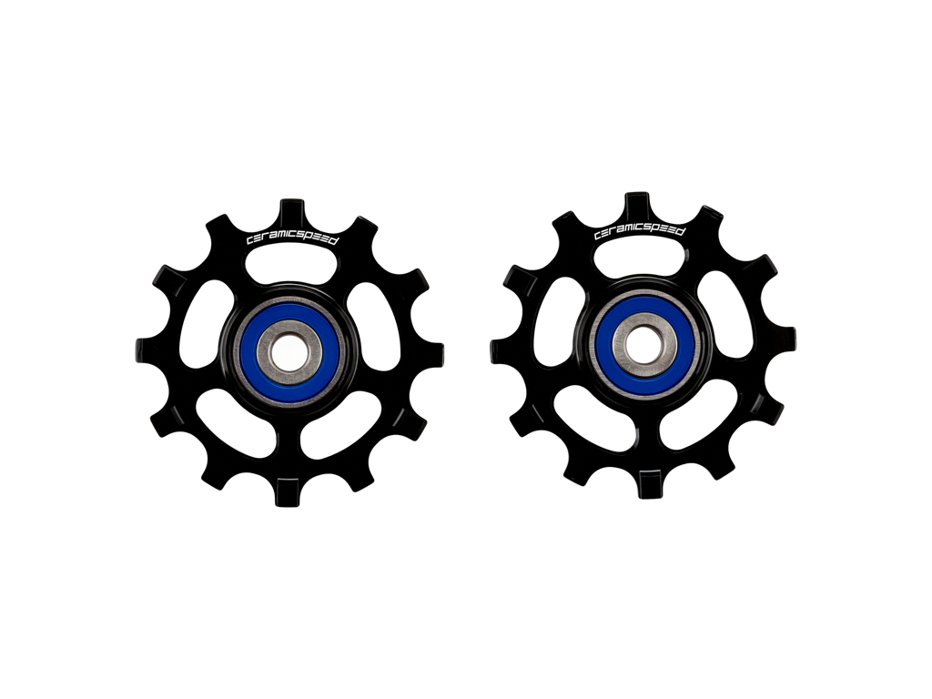 CeramicSpeed Pulleyhjul Shimano 11s 12T NW coated sort