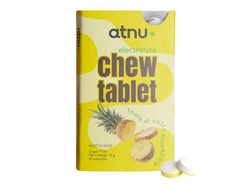 ATNU Electrolyte Chew Tablet Salty Pineapple (10 tabl)