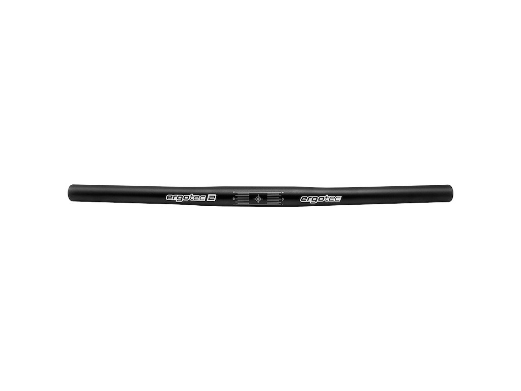Ergotec Fixi Flat MTB styr ø25,4mm 480mm bred - Safety level 2 - Sort