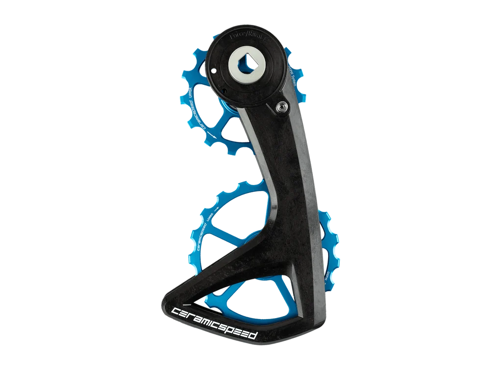 CeramicSpeed OSPW RS 5-Spoke for Sram Force E1 og Rival E1 Blå