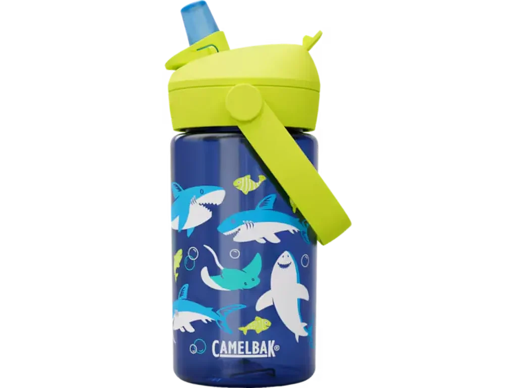 Camelbak Thrive Flip Straw 400ml - Blå Junior Drikkeflaske til aktive børn. Køb online og kom i gang med leg!