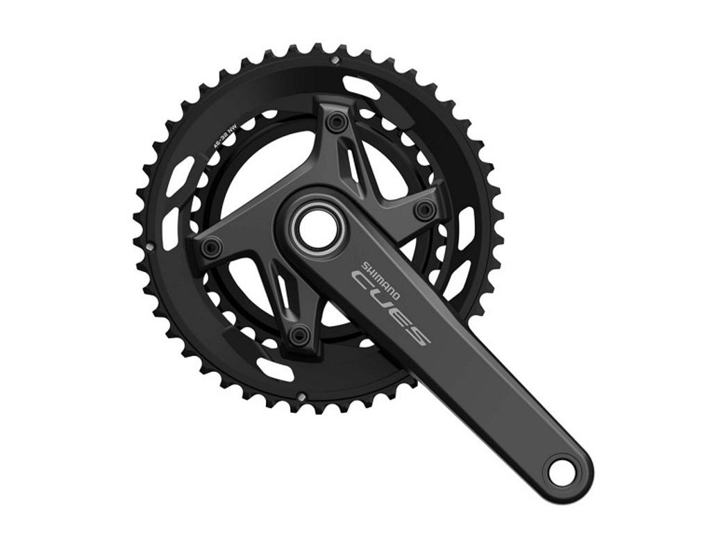 Shimano Cues Kranksæt dobbelt road - 32/46 tands til 9 eller 10 speed -175mm pedalarme - FC-U6030-2