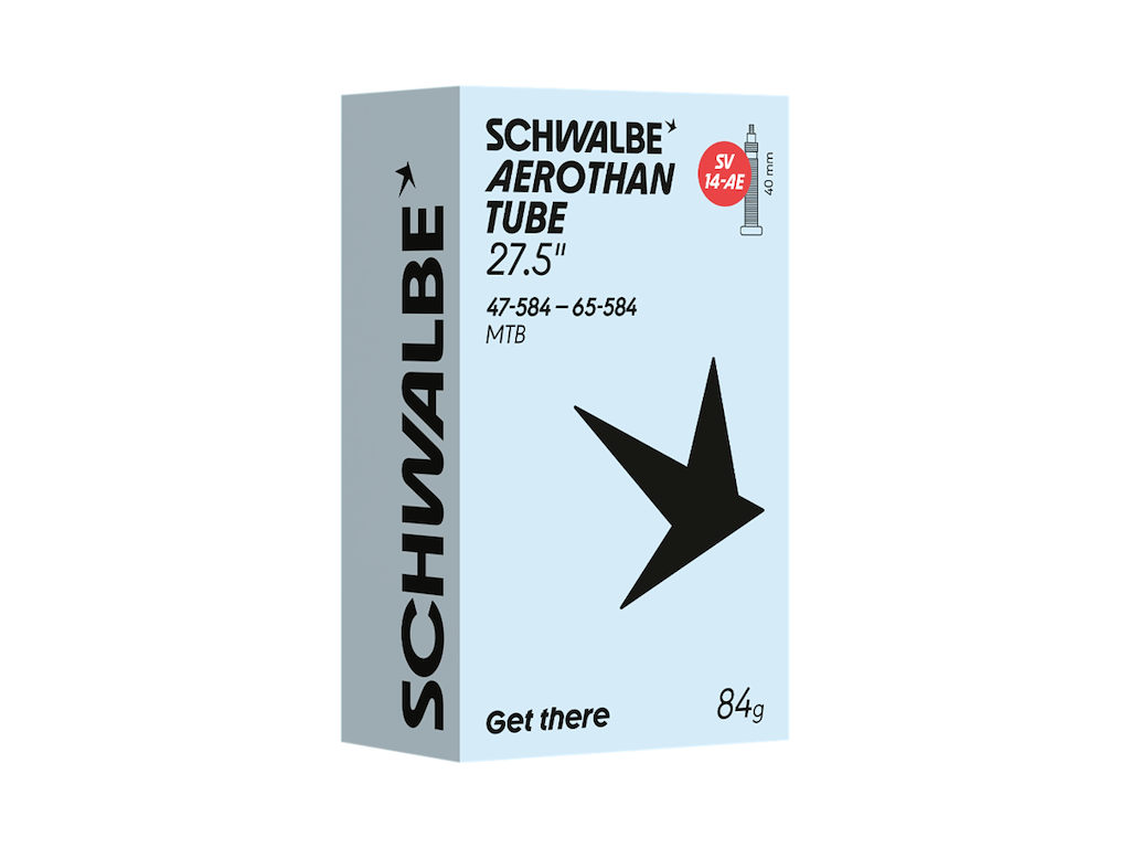 Schwalbe Aerothan slange 27,5" (47/65-584) med 40mm lang SV ventil - SV14-AE