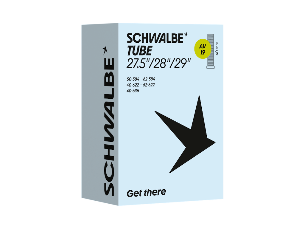 Schwalbe slange 27,5/29"x1,60-2,50 (40/62-584/635) med 60mm lang Autoventil AV19