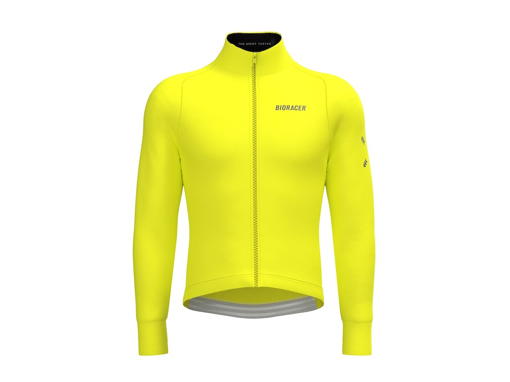 Bioracer Tempest Protect Pixel Jakke - Herre - Gul - Str. S