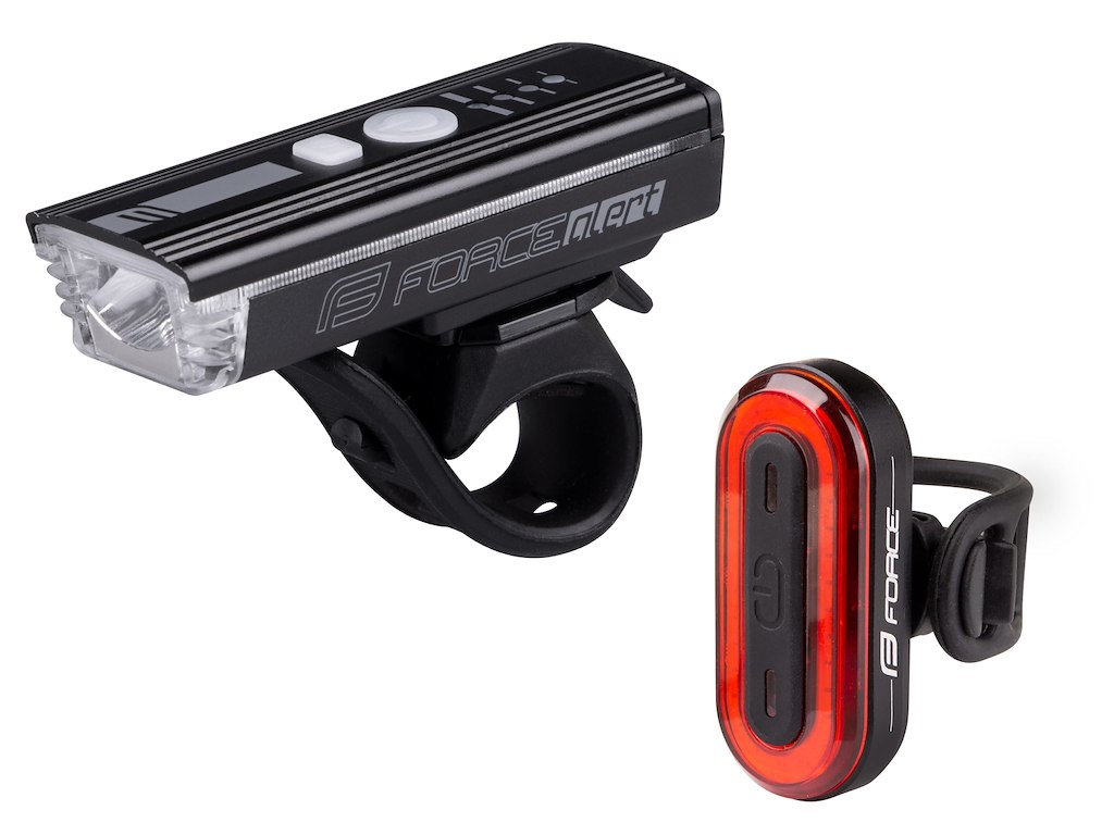 FORCE Futuro Lygtesæt - USB Opladelig - 350/40 Lumen
