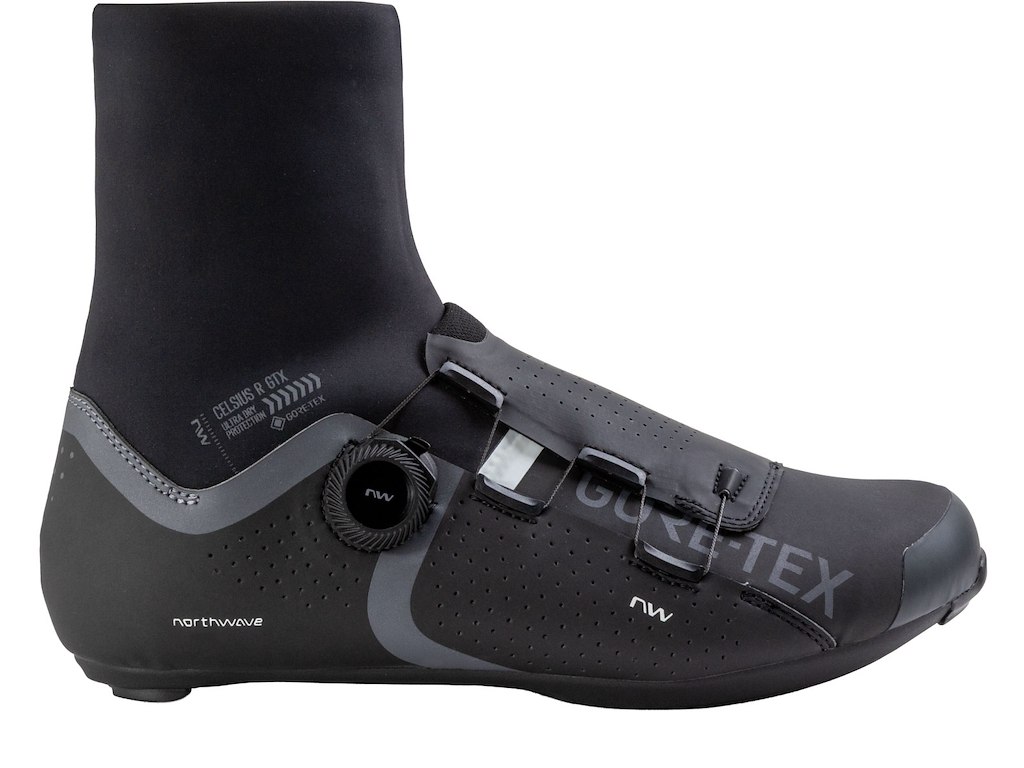 Northwave Celsius R GTX Cykelsko Road - Herre - Sort/Mørkgrå - Str. - 42