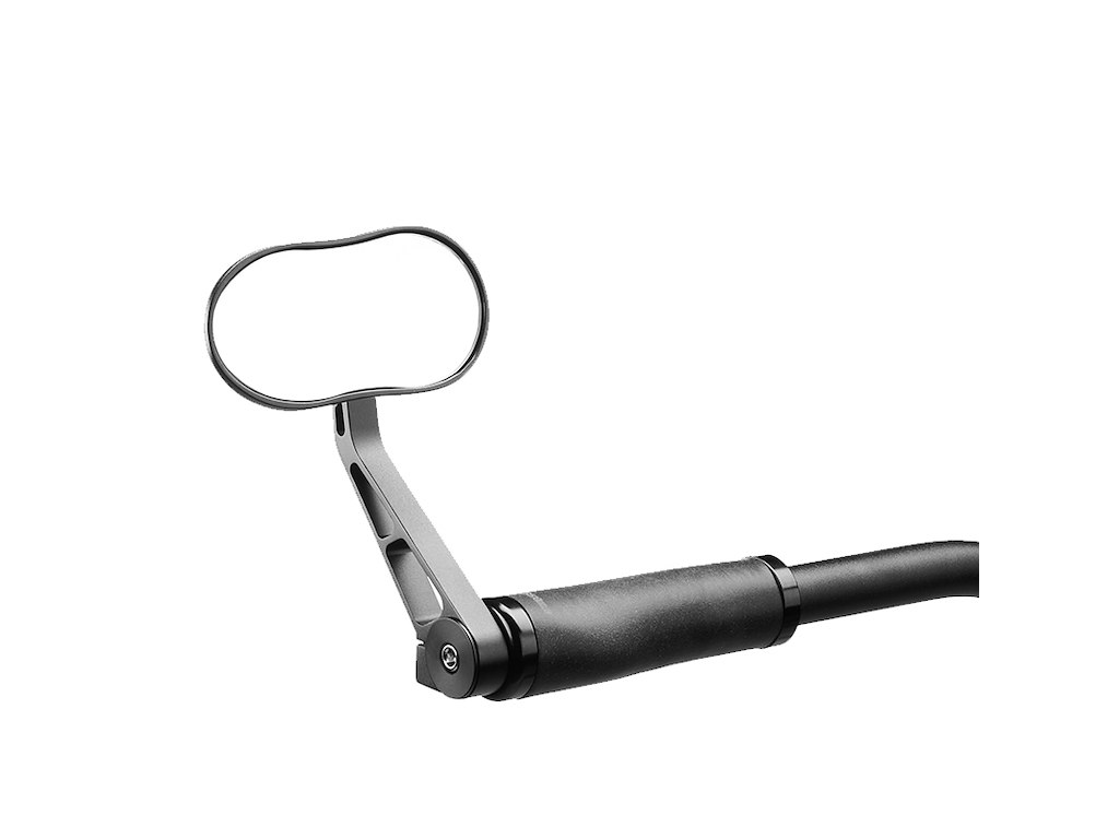 Ergotec M-88 Spejl i aluminium - Venstre/Højre - Sort