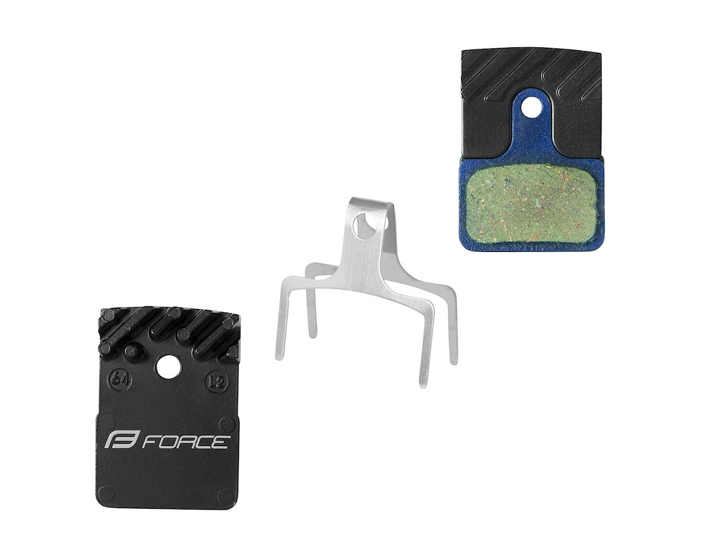 FORCE bremseklodser disc for Shimano L03A polymer med køleribbe