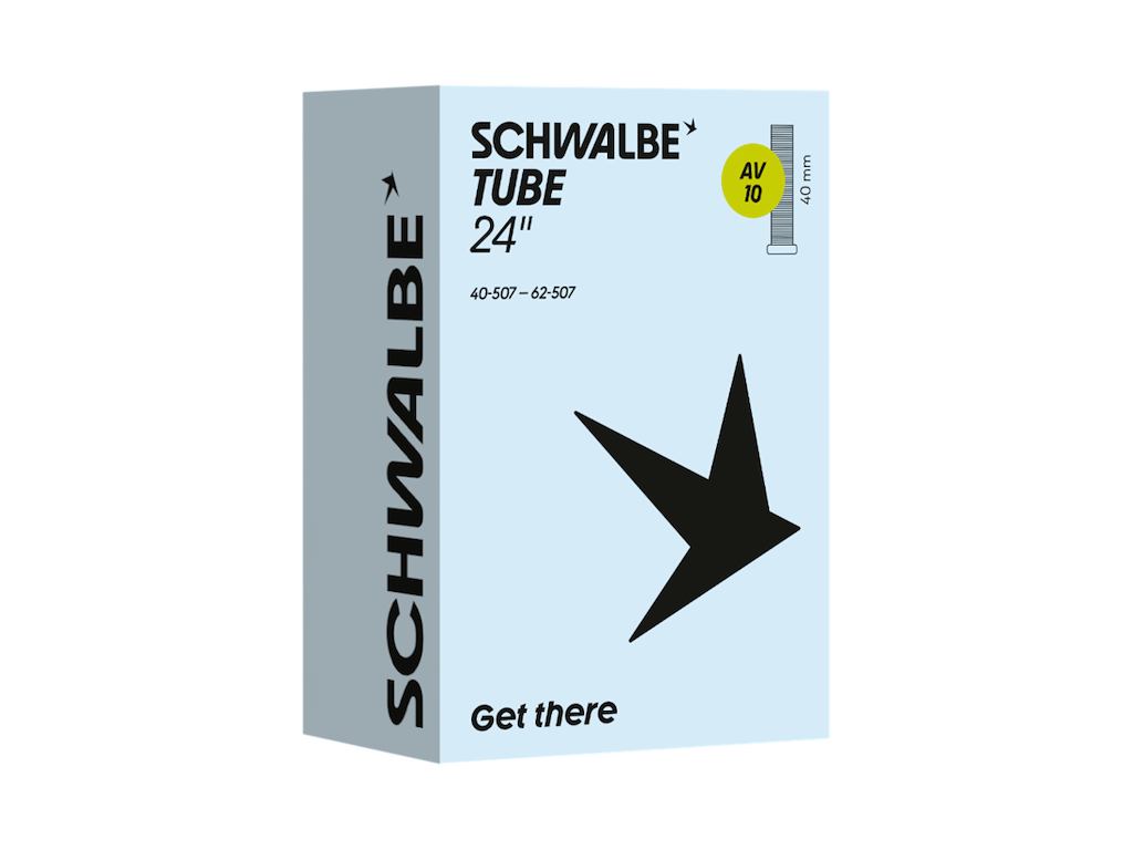 Schwalbe slange 24"x1,60-2,50 (40/62-507) med 40mm lang Autoventil AV10