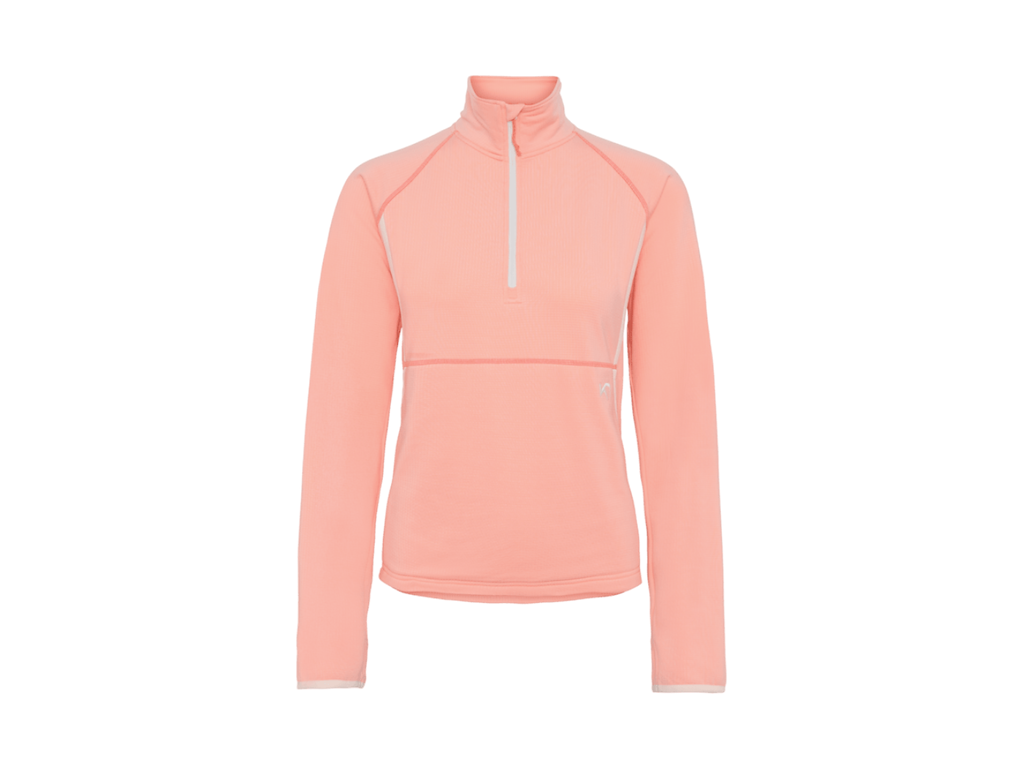 Kari Traa Mika Half-Zip Fleece - Orange - Str. L