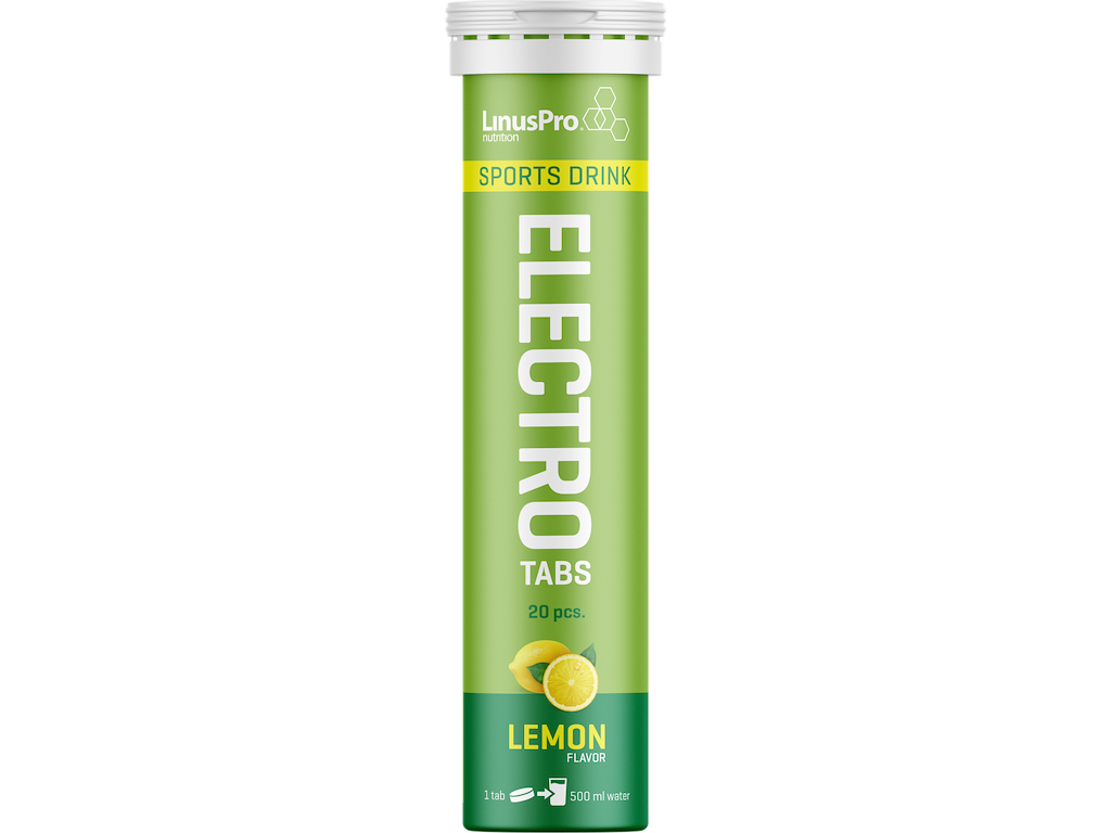 LinusPro Elektrolyt Tabs - Lemon - 20 tabs