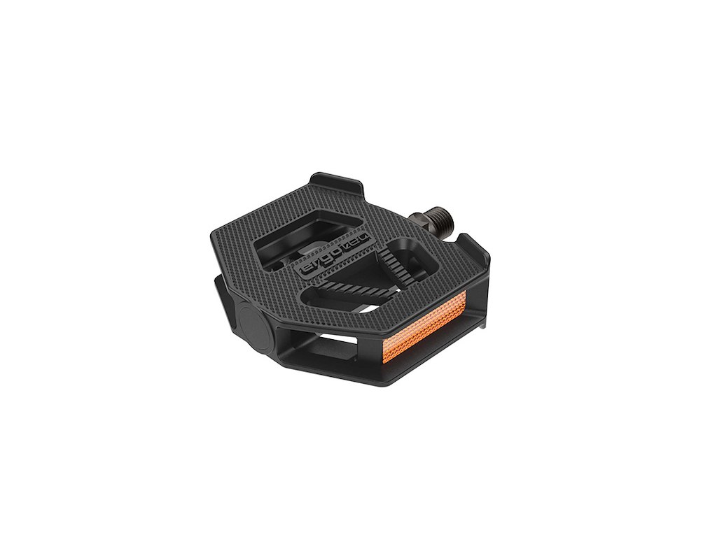 Ergotec EP-K Citybike Pedaler trædeflade 82x75mm - Sort