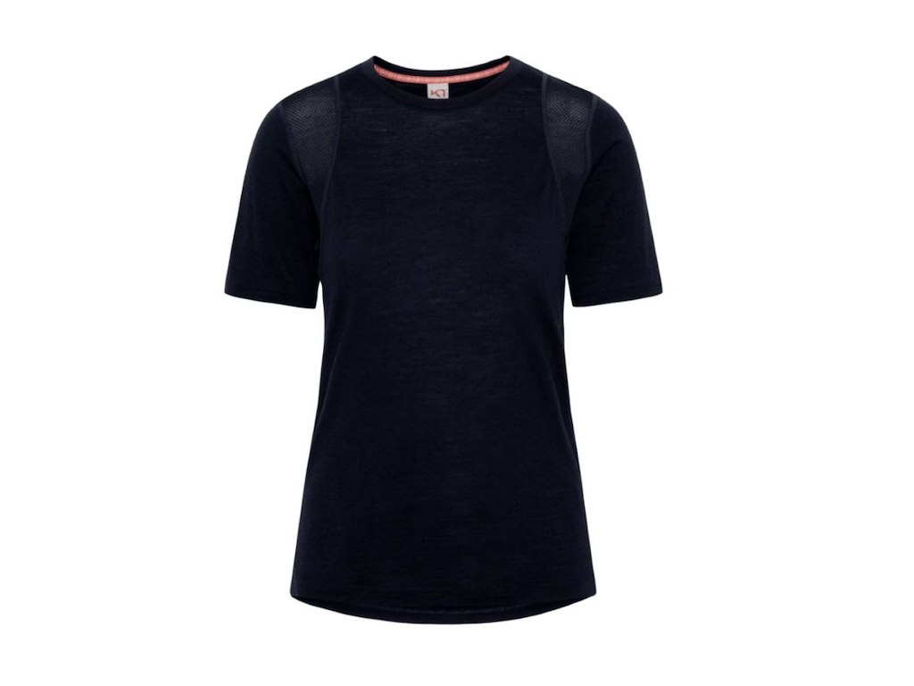 Kari Traa Embla Wool Tee - T-Shirt - Blå - Str. M