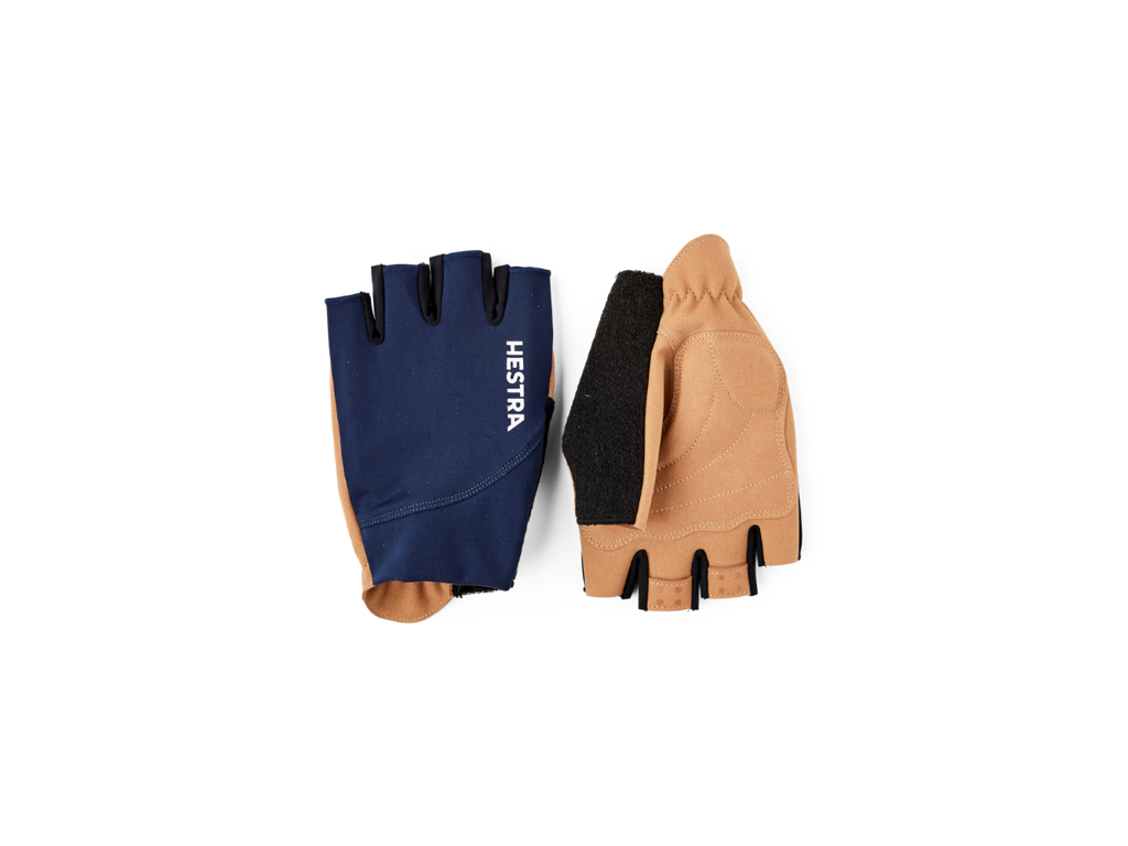 Hestra Spiro Short cykelhandsker navy/tan unisex